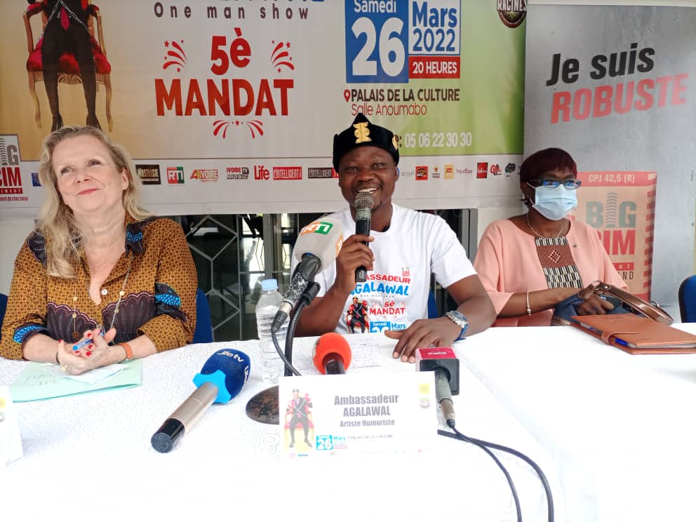 Humour / Agalawal invite le public à être témoin de son ''5ème Mandat''