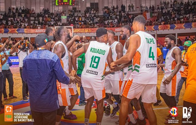 Classement FIBA-Elim CDM 2023 / La Côte d'Ivoire occupe désormais la première place africaine