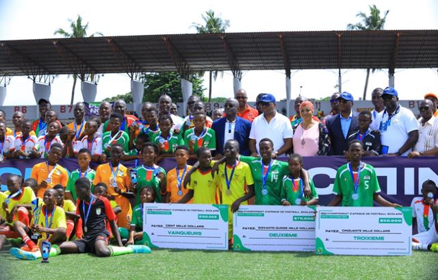 Championnat Scolaire Africain de Football / Le Benin deux fois champion - La Côte d’Ivoire 2e chez les garçons et 3e chez les filles