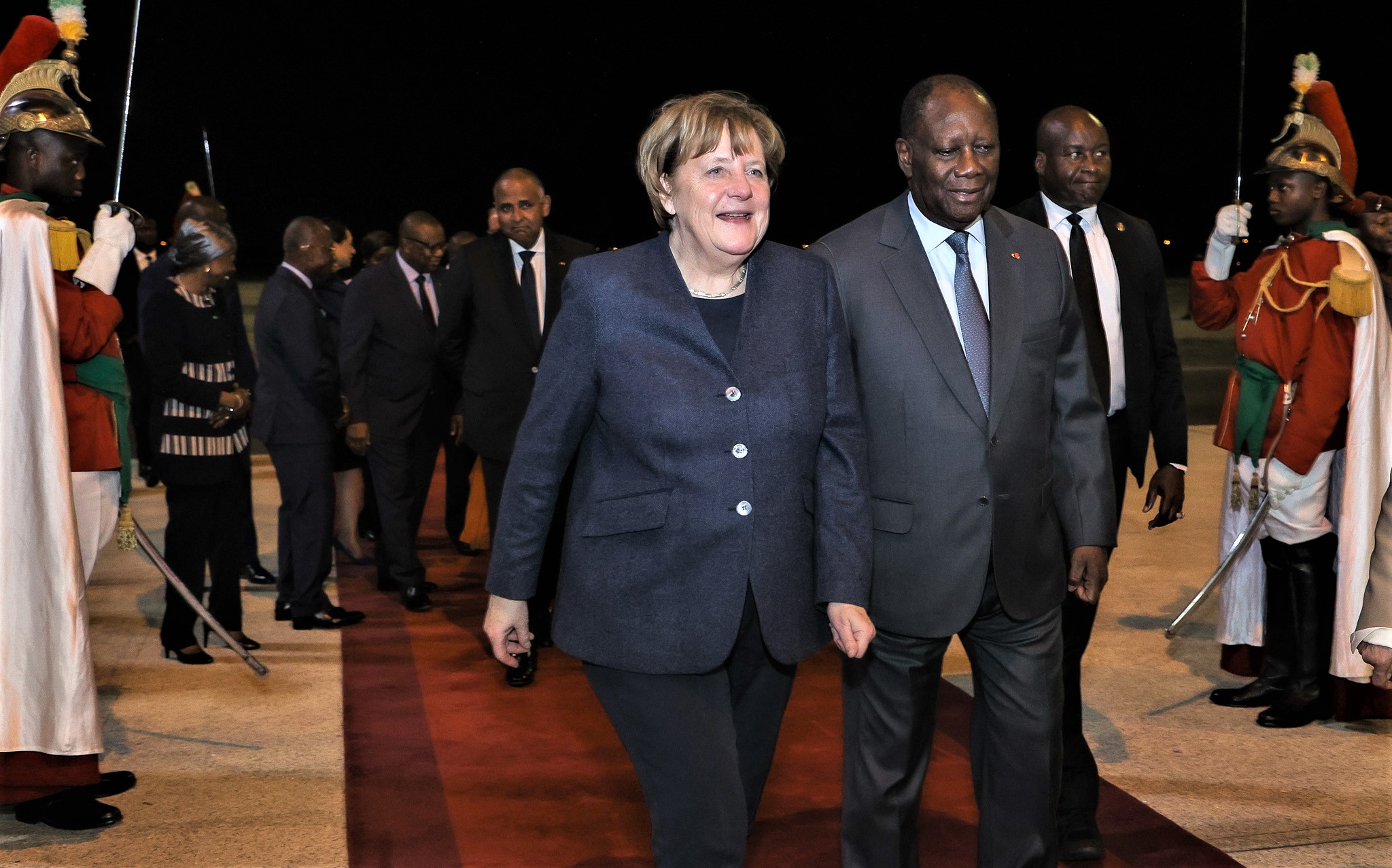 Lauréate du Prix Félix Houphouët-Boigny pour la recherche de la Paix /Angela Merkel est en Côte d’Ivoire pour la remise aujourd’hui à Yamoussoukro