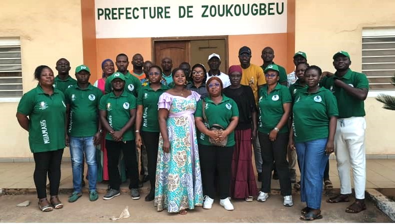 Mutuelle des agents du ministère de l'agriculture du Haut Sassandra / Le bureau sortant reconduit